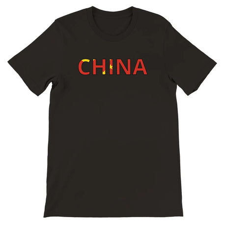 T-shirt drapeau chine - pixelforma