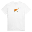 T-shirt drapeau chypre brodé coton mélangé manches longues