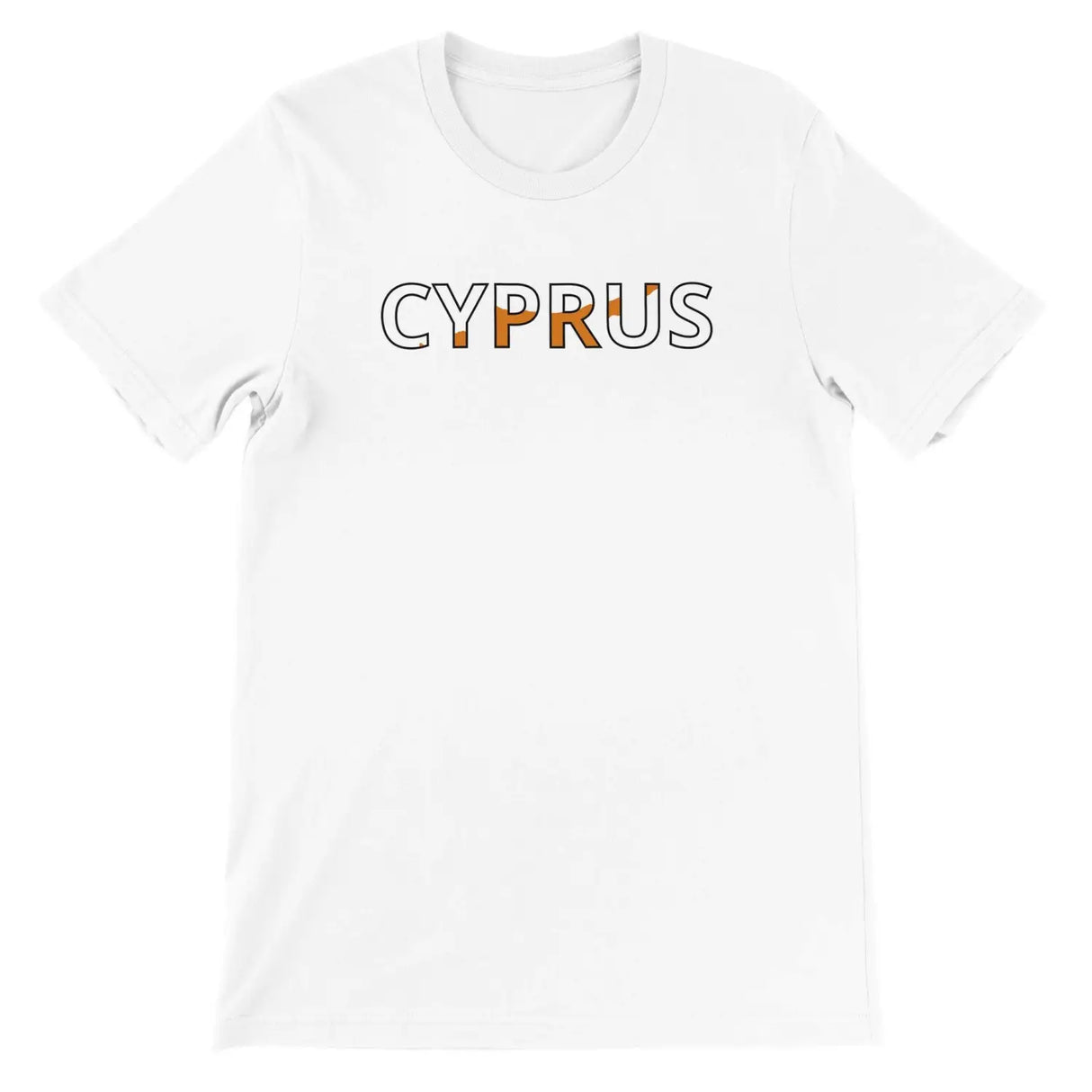 T-shirt drapeau chypre - pixelforma