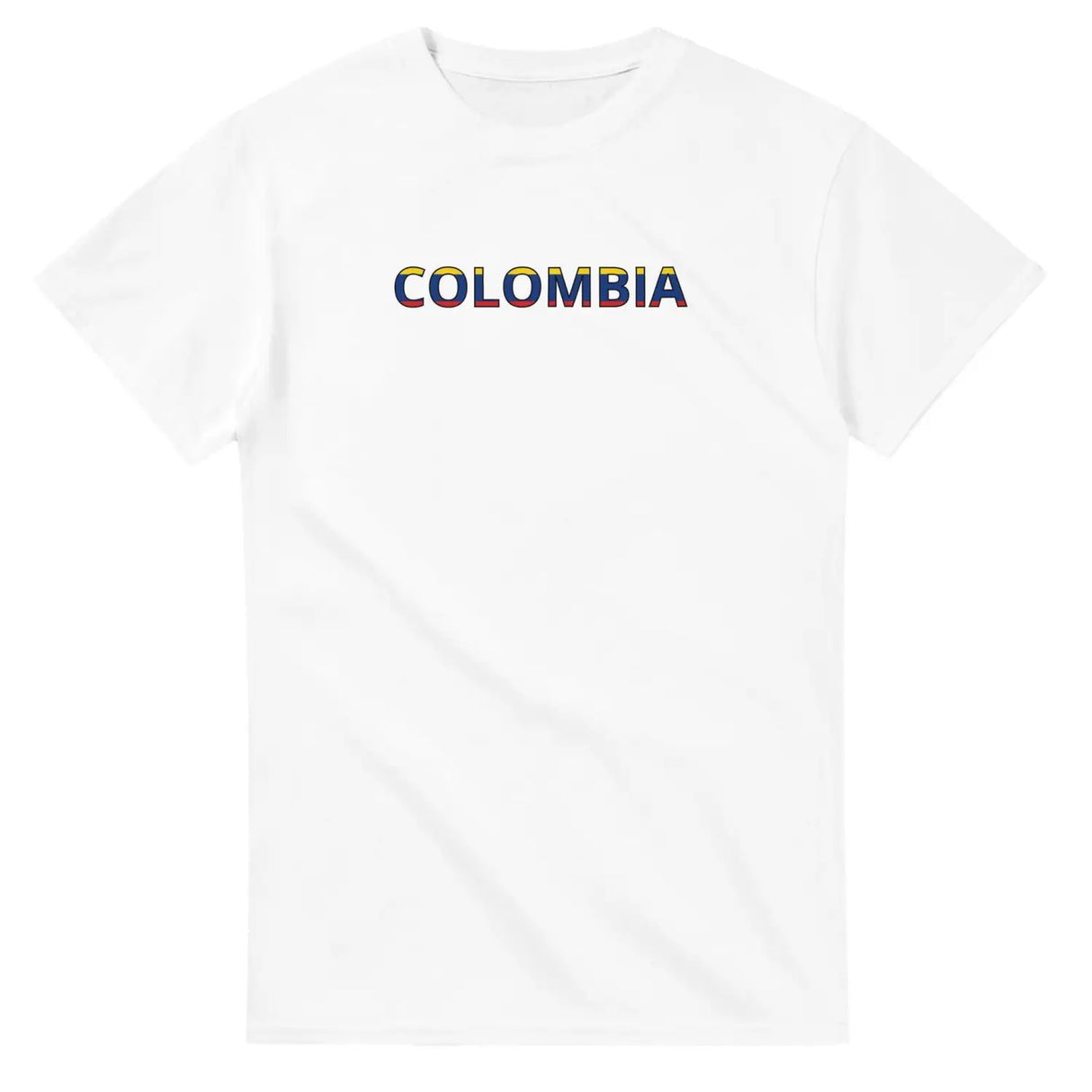 T-shirt drapeau colombie - pixelforma