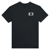 T-shirt drapeau corse broderie couleur en coton mélangé