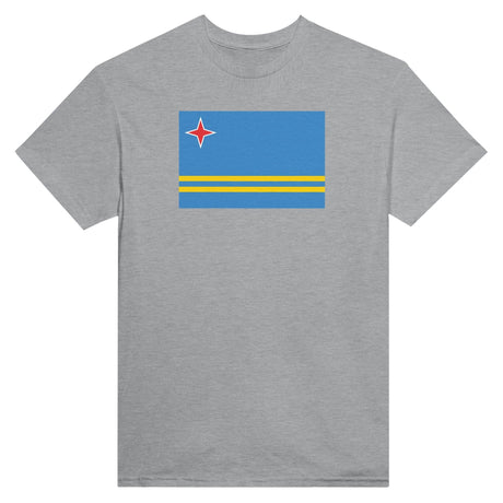 T-shirt Drapeau d'Aruba - Pixelforma