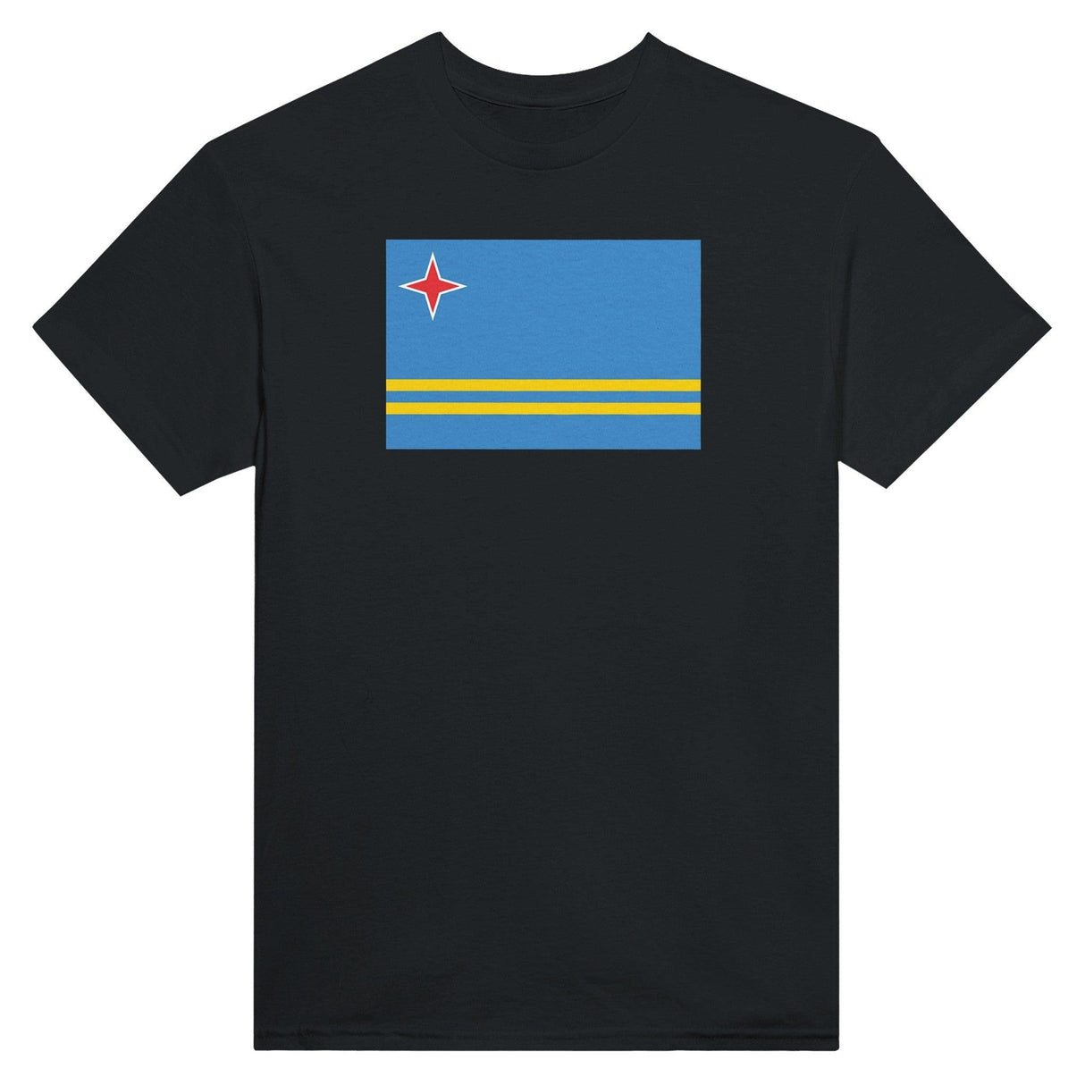 T-shirt Drapeau d'Aruba - Pixelforma