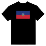 T-shirt Drapeau d'Haïti - Pixelforma