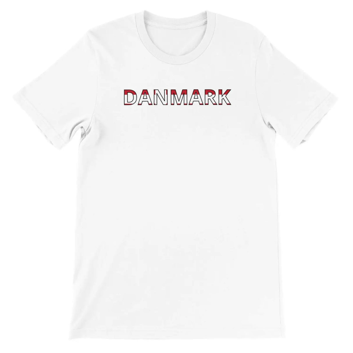 T-shirt drapeau danemark - pixelforma