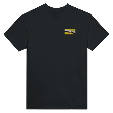 T-shirt Drapeau de Brunei en broderie - Pixelforma 