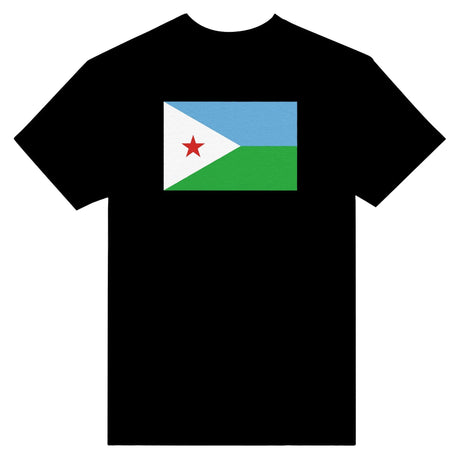 T-shirt Drapeau de Djibouti - Pixelforma 