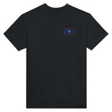T-shirt Drapeau de Guam en broderie - Pixelforma