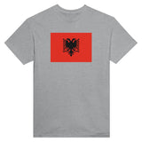 T-shirt Drapeau de l'Albanie - Pixelforma