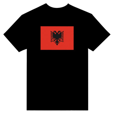 T-shirt Drapeau de l'Albanie - Pixelforma