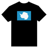 T-shirt Drapeau de l'Antarctique - Pixelforma 