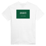T-shirt Drapeau de l'Arabie saoudite - Pixelforma