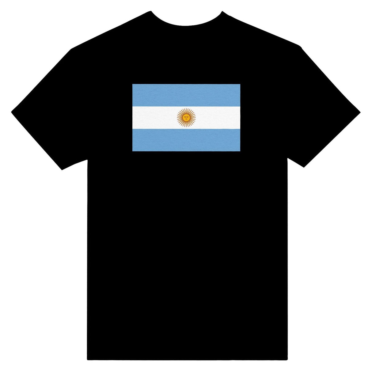 T-shirt Drapeau de l'Argentine - Pixelforma