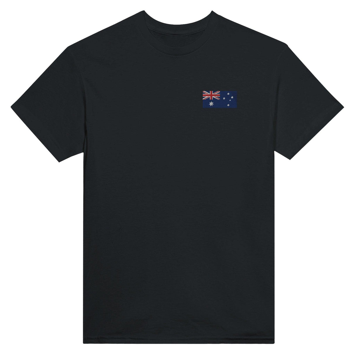 T-shirt Drapeau de l'Australie en broderie - Pixelforma