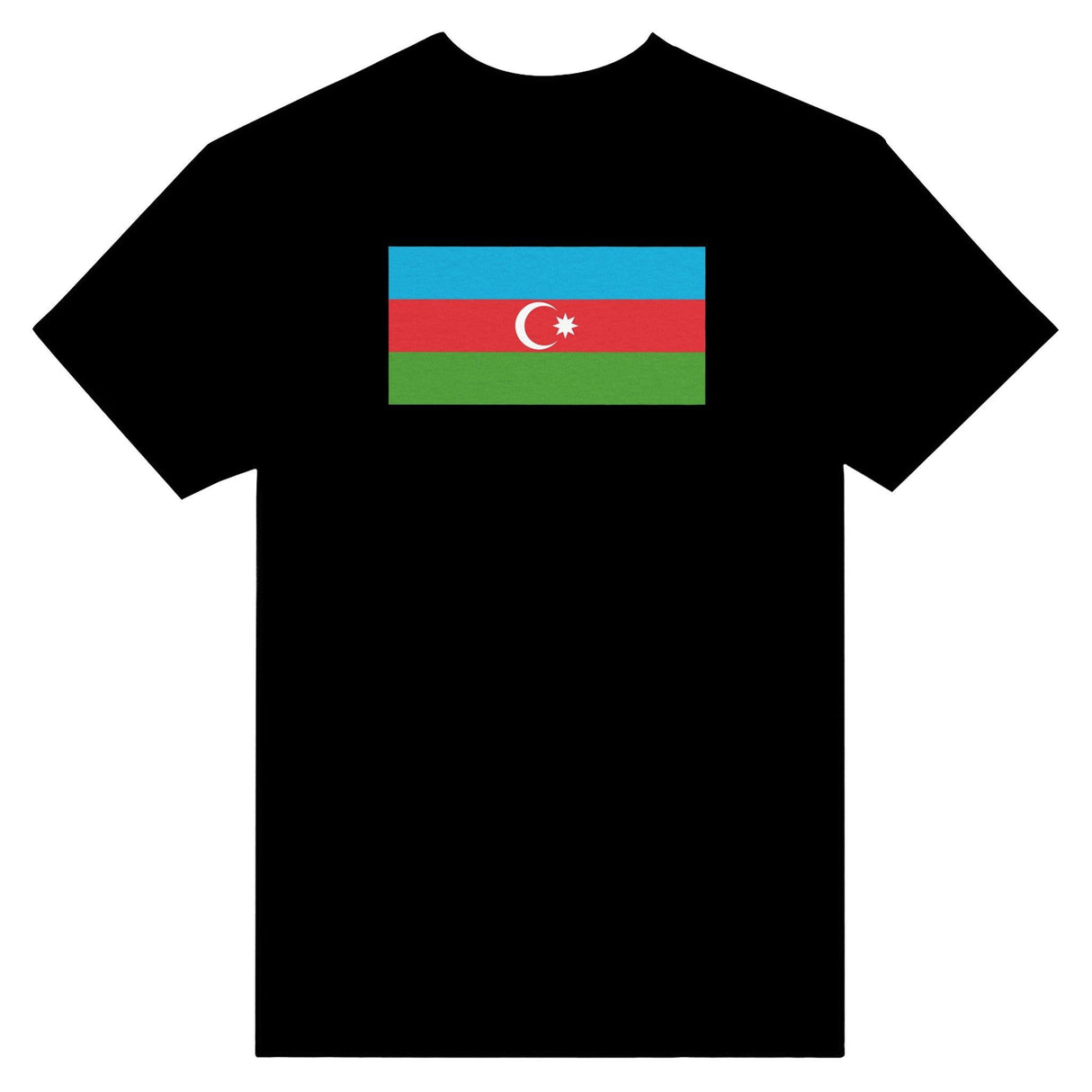 T-shirt Drapeau de l'Azerbaïdjan - Pixelforma
