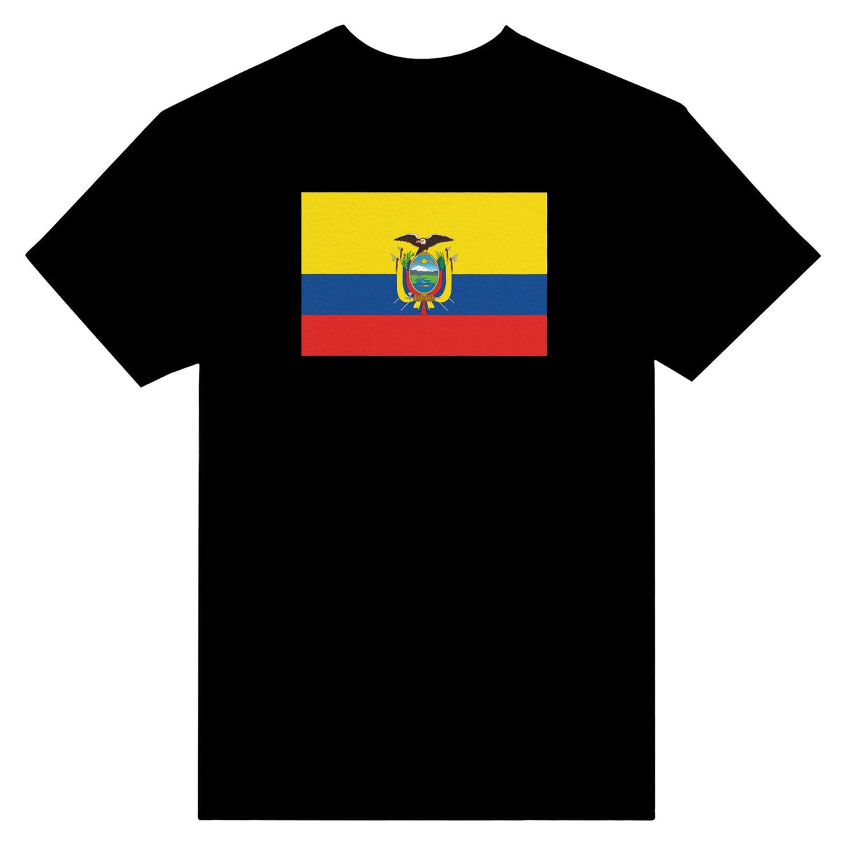 T-shirt Drapeau de l'Équateur - Pixelforma