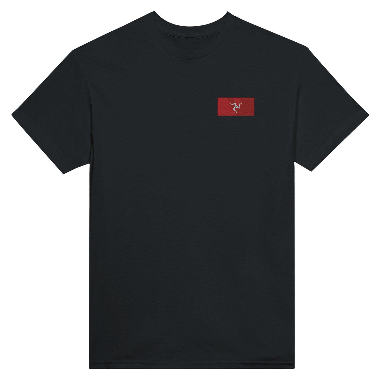 T-shirt Drapeau de l'île de Man en broderie - Pixelforma