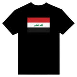 T-shirt Drapeau de l'Irak - Pixelforma