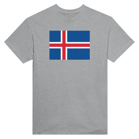 T-shirt Drapeau de l'Islande - Pixelforma