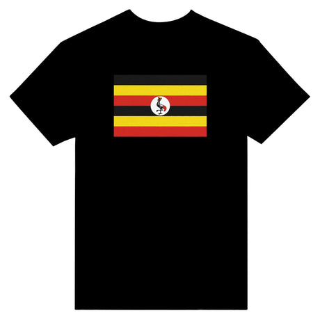 T-shirt Drapeau de l'Ouganda - Pixelforma 