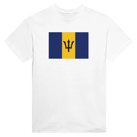 T-shirt drapeau de la barbade - pixelformaflag