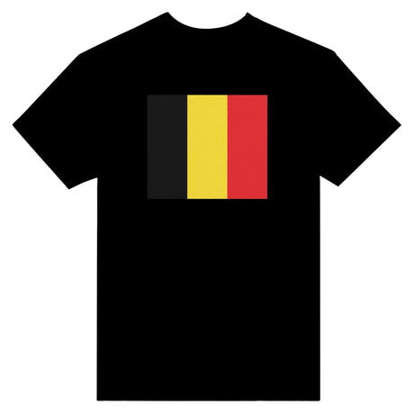 T-shirt Drapeau de la Belgique - Pixelforma