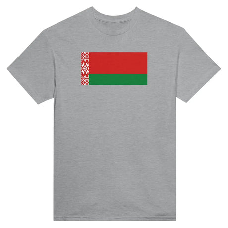 T-shirt drapeau de la biélorussie - pixelformaflag