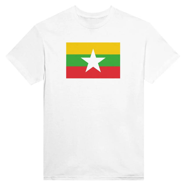 T-shirt Drapeau de la Birmanie - Pixelforma 