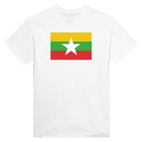 T-shirt Drapeau de la Birmanie - Pixelforma