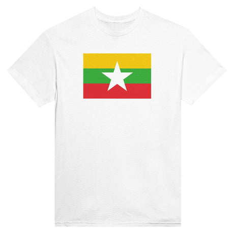 T-shirt Drapeau de la Birmanie - Pixelforma