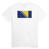 T-shirt Drapeau de la Bosnie-Herzégovine - Pixelforma