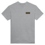 T-shirt Drapeau de la Bulgarie en broderie - Pixelforma 