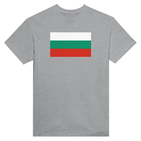 T-shirt drapeau de la bulgarie - pixelformaflag