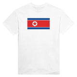 T-shirt Drapeau de la Corée du Nord - Pixelforma 