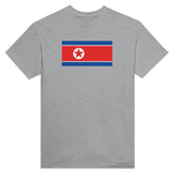 T-shirt Drapeau de la Corée du Nord - Pixelforma