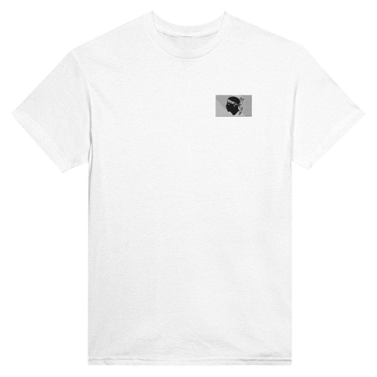 T-shirt Drapeau de la Corse en broderie - Pixelforma 