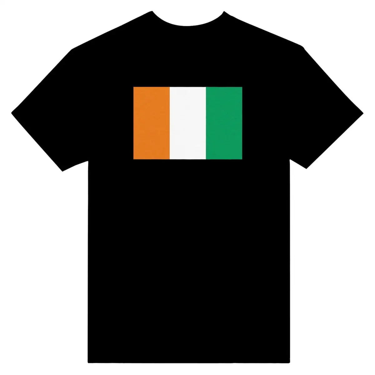 T-shirt Drapeau de la Côte d'Ivoire - Pixelforma 