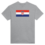 T-shirt Drapeau de la Croatie - Pixelforma 