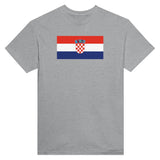 T-shirt Drapeau de la Croatie - Pixelforma