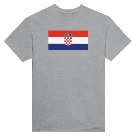 T-shirt drapeau de la croatie - pixelformaflag