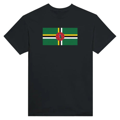 T-shirt Drapeau de la Dominique - Pixelforma 