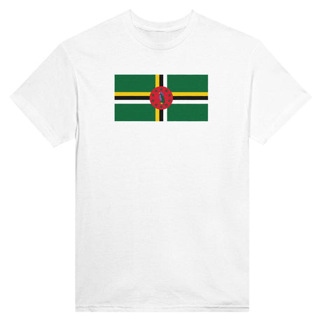 T-shirt Drapeau de la Dominique - Pixelforma 