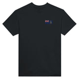 T-shirt Drapeau de la Géorgie du Sud-et-les Îles Sandwich du Sud en broderie - Pixelforma