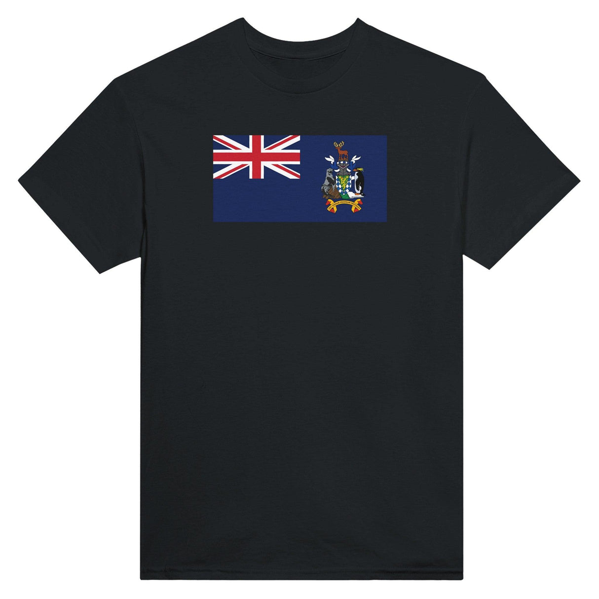 T-shirt Drapeau de la Géorgie du Sud-et-les Îles Sandwich du Sud - Pixelforma 