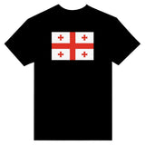 T-shirt Drapeau de la Géorgie - Pixelforma 