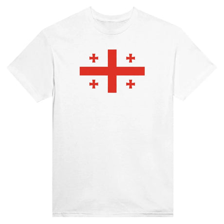 T-shirt drapeau de la géorgie - pixelformaflag