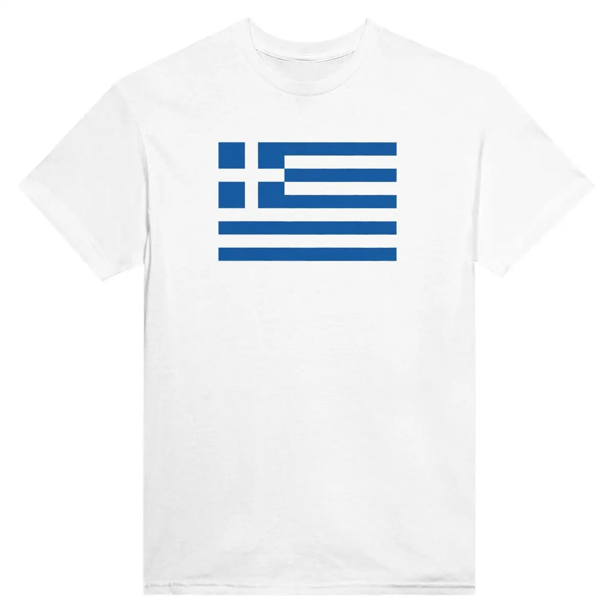 T-shirt Drapeau de la Grèce - Pixelforma 