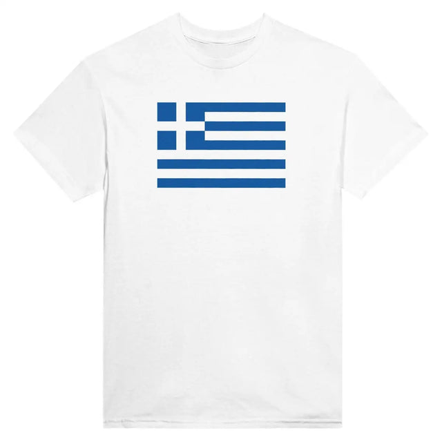 T-shirt Drapeau de la Grèce - Pixelforma 