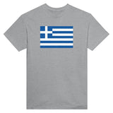 T-shirt Drapeau de la Grèce - Pixelforma