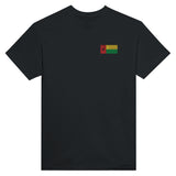 T-shirt Drapeau de la Guinée-Bissau en broderie - Pixelforma